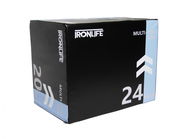 IRONLIFE Soft Plyometrický pěnový blok 75 × 60 × 50 cm, černý - Plyo box