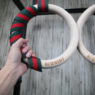 IRONLIFE gymnastic rings SCHMIDT Gym Wood Ring - Set (wood) - Gymnastic Rings