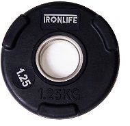 IRONLIFE Deluxe Olympijský pogumovaný kotúč 1,25 kg - Závažie