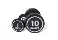 IRONLIFE 1-10kg (10 pairs, 1kg Increments) - Dumbell Set