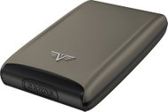 Dolphin Innovations GmbH Tru Virtu Credit Card Case Razor - Silk Grey - Wallet