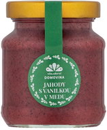 Včelařství Domovina Jahody s vanilkou v medu 170 g - Honey