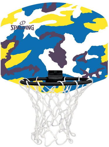 SPALDING With Camo MicroMini plate - Basketball Goal - Main image