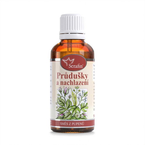 Serafin Tincture of colds and bronchitis, 50 ml - Herbal Product - Main image