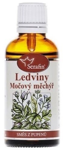 Serafin Kidney and bladder tincture blend of buds extra effective, 50 ml - Herbal Product - Main image