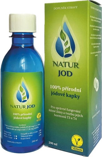 Natur Jod - 100% přírodní jódové kapky - Dietary Supplement - Main image