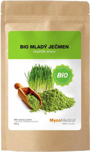 Mycomedica BIO Young barley 200g - Dietary Supplement - Main image