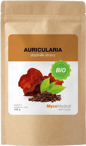 Mycomedica Auricularia powder BIO 100 g - Dietary Supplement - Main image