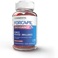 FORCAPIL Croissance pro vlasy a nehty - malina gummies 60 ks - Dietary Supplement