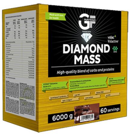 GF Nutrition Diamond MASS 6 kg - chocolate - Gainer - Main image