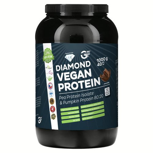 GF nutrition diamond VEGAN 1000 g - chocolate - Protein - Main image