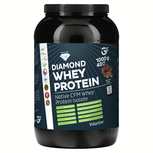 GF nutrition diamond Whey 1000 g - vanilla ice - Protein - Main image