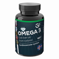 GF Nutrition Omega 3 - Cod Liver oil 180 capsules - Omega 3