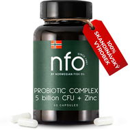 NFO Probiotic Complex 5 miliard CFU + zinek [60 kapslí]

 - Probiotika