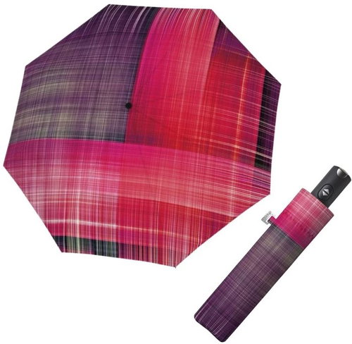 Doppler Carbonsteel Magic Noble Check Pink - Umbrella - Main image