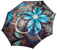 DOPPLER Elegance Boheme Bloom s potiskem modrého květu dámský luxusní  - Umbrella