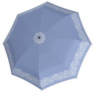 DOPPLER Fiber AC Style blue Flower dámský vystřelovací  - Umbrella