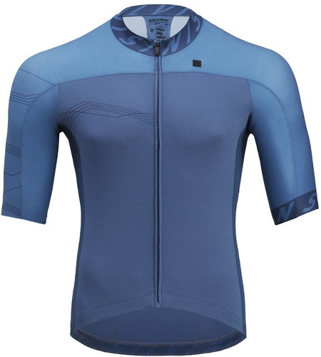 SILVINI Stelvio MD1604 blue-navy L - Cycling Jersey - Main image