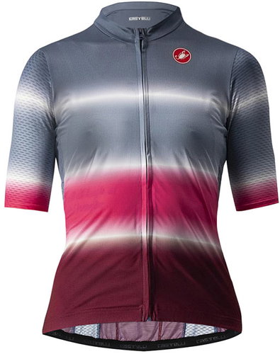 Castelli Dolce Steel blue/bordeaux S - Cycling Jersey - Main image