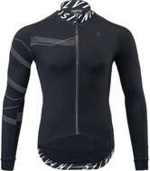 SILVINI Varano MD1603 black-white 3XL - Cycling Jersey