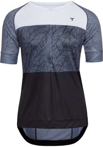 SILVINI Stabina WD1432 black-charcoal L - Cycling Jersey - Main image