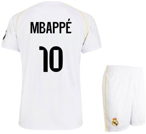 Rogers SRL Kids set replica REAL MADRID 25/26 Home Mbappe 128 - Jersey - Main image