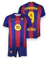 Rogers SRL Children's set replica BARCELONA FC 25/26 Home Lewandowski 140 - Jersey