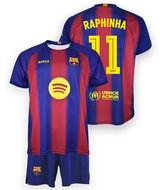 Rogers SRL Children's set replica BARCELONA FC 25/26 Home Raphinha 152 - Jersey
