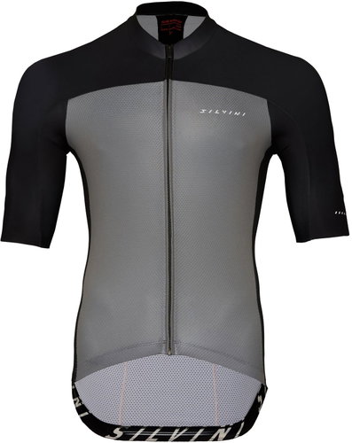 SILVINI Stelvio MD1604 black-red S - Cycling Jersey - Main image