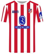 Rogers SRL replica jersey ATLETICO MADRID 25/26 Home S - Jersey
