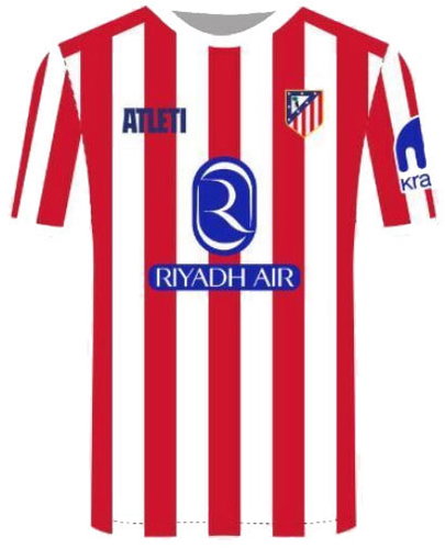 Rogers SRL Replika dresu ATLETICO MADRID 25/26 Home S - Dres - Hlavný obrázok