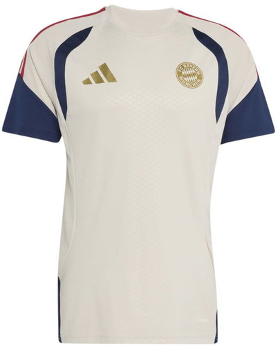 Adidas Bayern Munich training jersey aluminium, S - Jersey - Main image