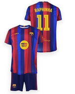 Rogers SRL Dětský replika set Barcelona FC 26/27 Home Raphinha - 12 let - Jersey