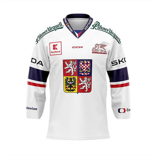 Czech Republic CCM National Jersey, White, size M - Jersey - Main image