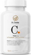 Dr. Swiss Lipozomální vitamín C 100 kapslí - Vitamin C