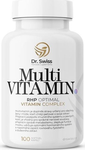 Dr. Swiss Multivitamín 100 kapslí - Multivitamin - Main image