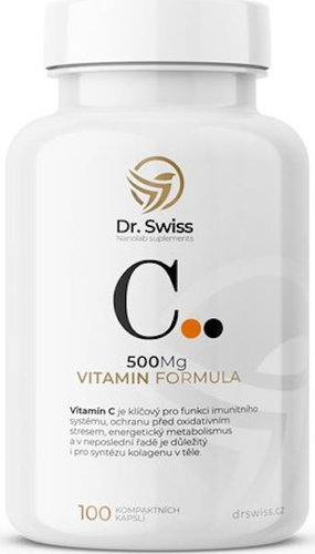 Dr. Swiss Vitamín C 100 kapslí - Vitamin C - Main image