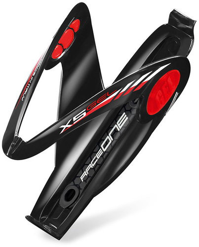 RaceOne X5 Gel black/red - Bicycle Drink Holder - Main image