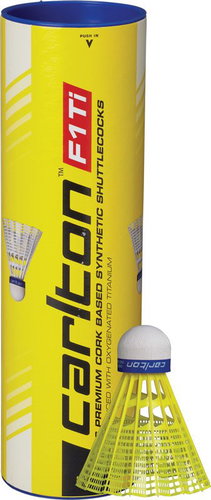 Carlton F1-Ti Yellow (Medium/Blue) - Shuttlecock - Main image