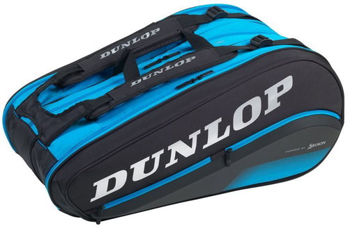 Dunlop FX Performance Bag 12 Thermo rockets, black / blue - Sports Bag - Main image