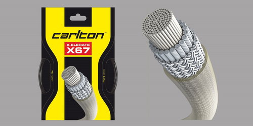 Carlton Xelerate X67, Black - Badminton Strings - Main image