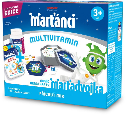 Martians multivitamin MIX 50+50 and observation cards for FREE - Multivitamin - Main image