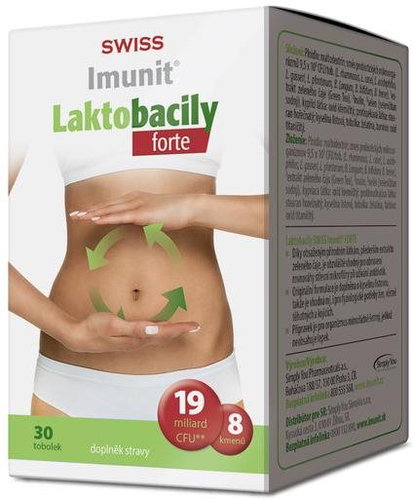 Imunit Swiss Lactobacilli FORTE 30 capsules - Lactobacilli - Main image