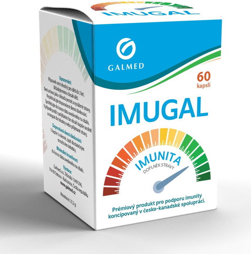 Galmed Imugal 60 capsules - Dietary Supplement - Main image