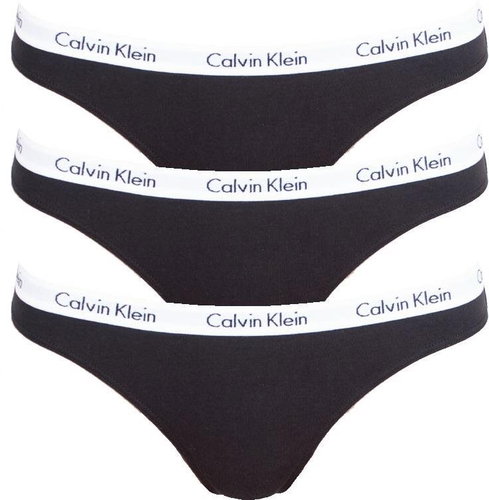 Calvin Klein 3Pack D1622E/QD3587E-001, sizing. M - Thong - Main image