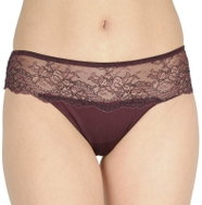 Gina 14140 - burgundy lace, sizing. XS - Thong