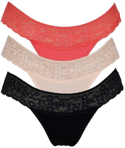 Tommy Hilfiger 3Pack UW0UW02036 0S3, sizing. XL - Thong - Main image