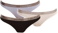 Calvin Klein 3Pack QD3560E-W4Y, sizing. L - Thong