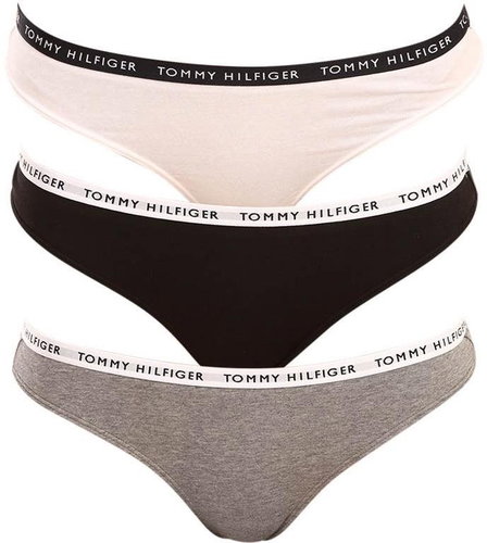 Tommy Hilfiger 3Pack UW0UW02829 0TF, sizing. XS - Thong - Main image