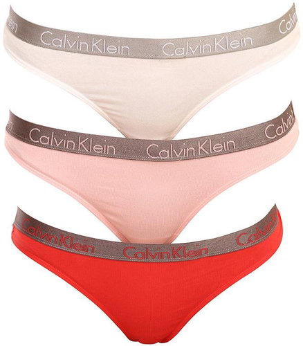 Calvin Klein 3Pack QD3560E-W5E - Thong - Main image